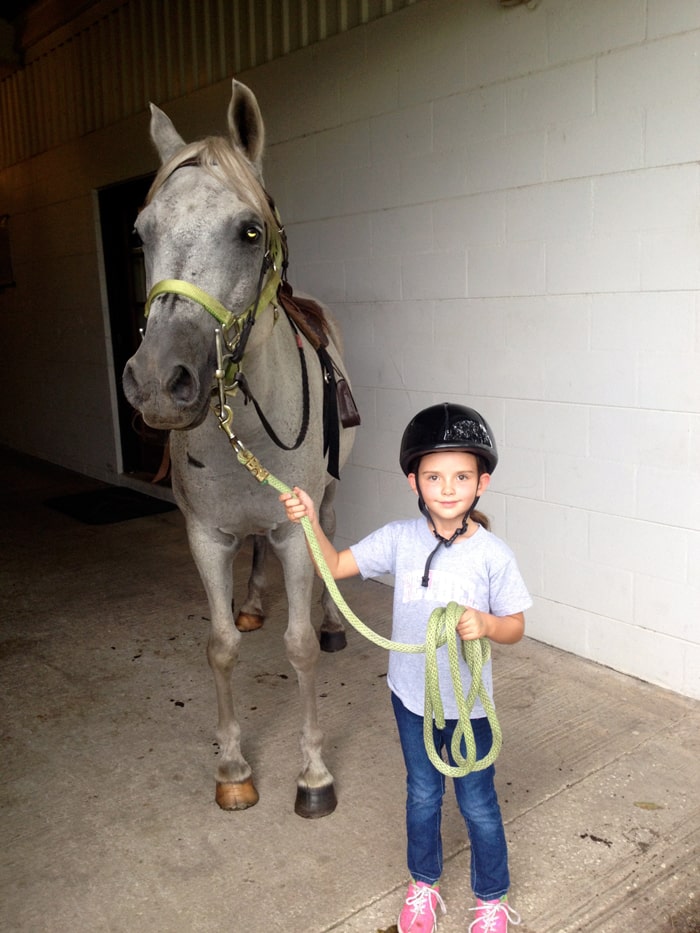 Horse and Rider at Diamond P